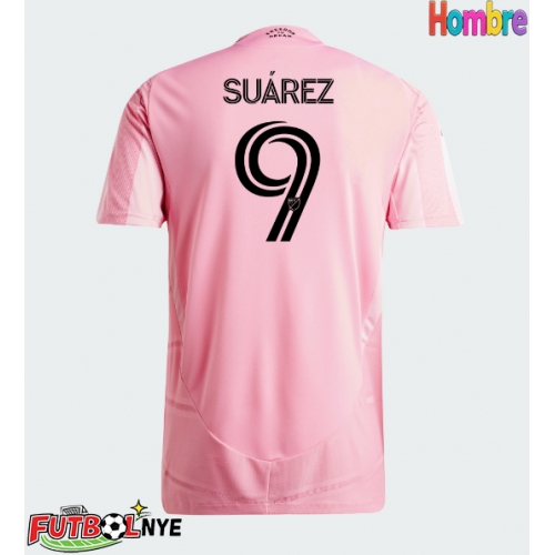 Camiseta Inter Miami Luis Suarez #9 Primera Equipación 2026-27 manga corta